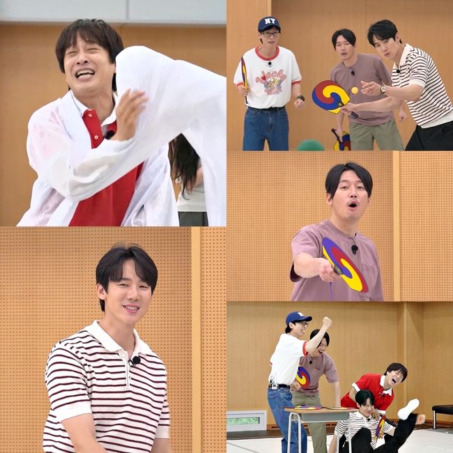 <b>차태현</b>, '<b>틈만나면</b>' 마지막회 굿판 벌였다..<b>유재석</b>도 가세