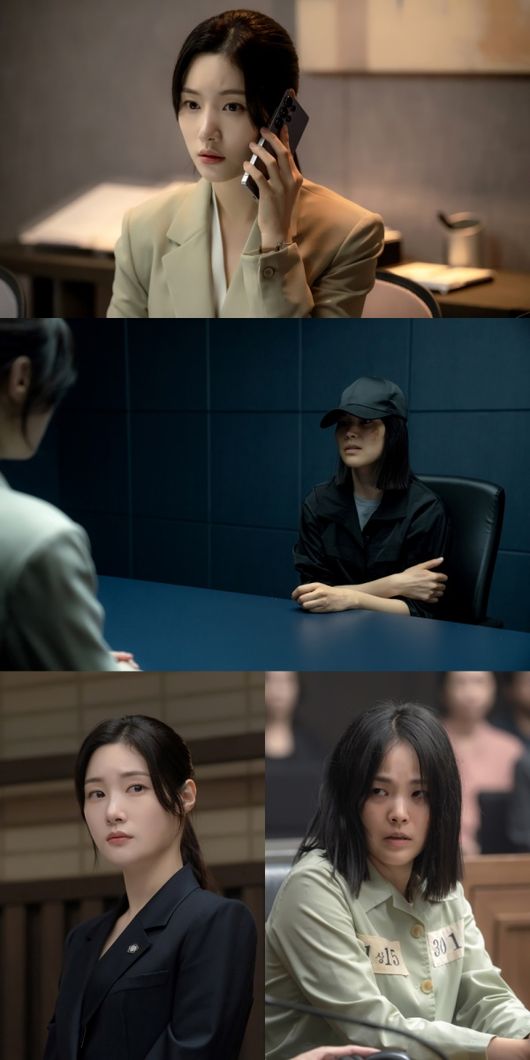 <b>정채연</b>, <b>살인</b> 혐의 <b>피의자 변호</b>사로 지목됐다..적대감↑ ('에스콰이어')