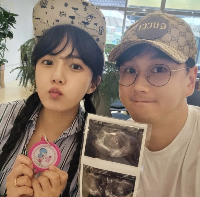 '17년 사귀고 결혼' <b>강은비</b>, 불혹에 <b>자연임신</b>.."결혼 3개월 만..내년 5월...