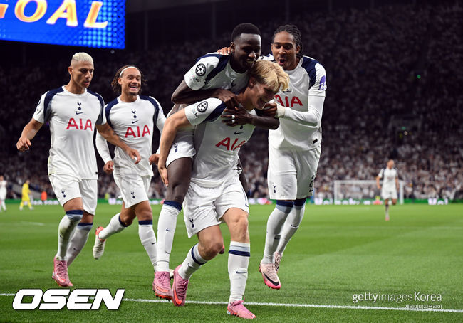 'NO SON' UCL 복귀한 <b>토트넘</b>, <b>비야레알</b> 1-0 제압...순조로운 유럽대항전...