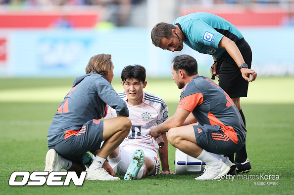 '괴물' <b>김민재</b> 회복에 다들 시선 집중..."뮌헨 <b>수비</b>의 사실상 중심"