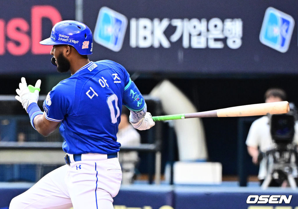 홈런 못쳐도 결승타+쐐기타 원맨쇼! 역시 <b>디아즈</b>네! 삼성, 키움에 4-2 승...