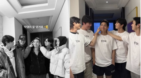 BTS뷔→박서준X<b>최우식</b>, 때아닌 '<b>불화설</b>'?..'<b>우가팸</b>' "생존신고" 내막보니...