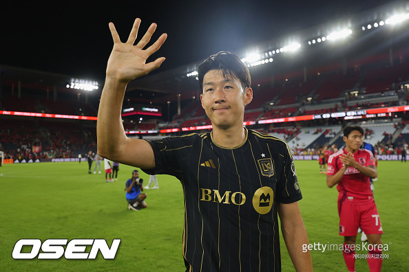 '전성기 지나간 SON?' 모두 틀렸다! 33세 <b>손흥민</b>, <b>MLS 신인상 후보</b> 포함...