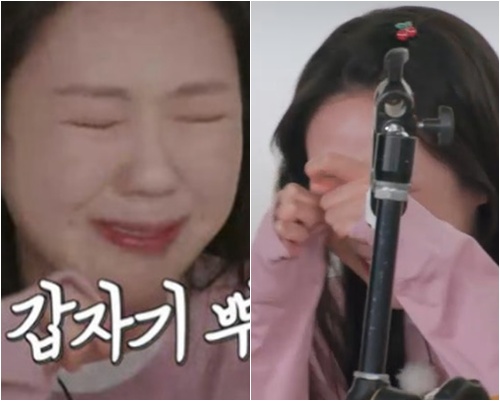 '눈물<b>복귀</b>' <b>지예은</b> 두 턱=살 아니었다..갑상선 질환에 멤버들 결국 '사과...