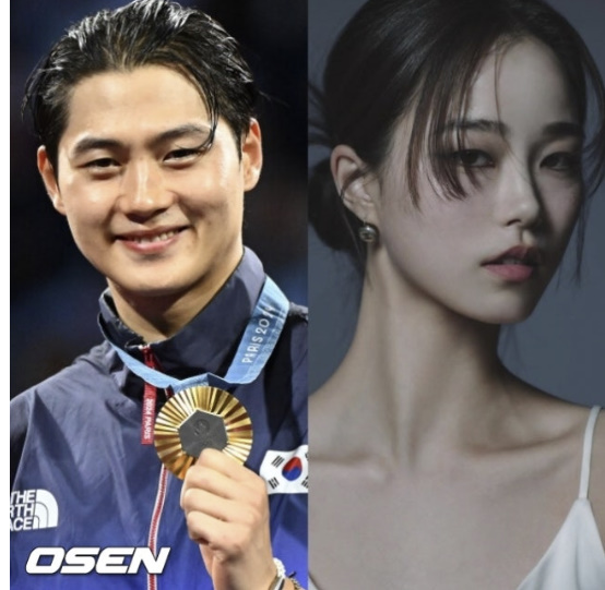 '日모델' 하루카와 열애설 쐐기..<b>오상욱</b> "키 큰 여성 <b>이상형</b>" ('동상이몽...