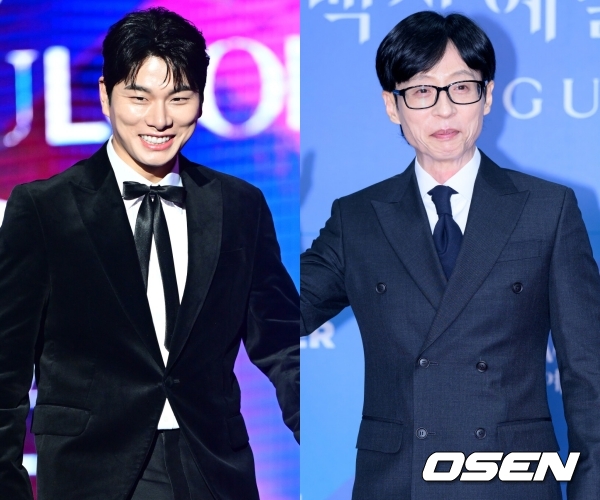 <b>이이경</b>, 일부러 언급 안했나…<b>수상소감</b>서 유재석만 쏙 뺐다[Oh!쎈 이슈]