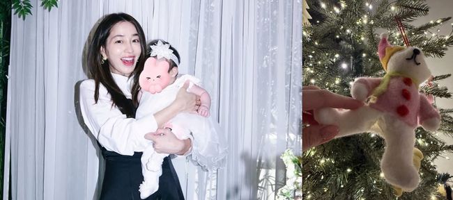 ‘이병헌’ <b>이민정</b>, 2살 딸의 '테토녀 면모' 공개..."곰돌이 인형 사지...