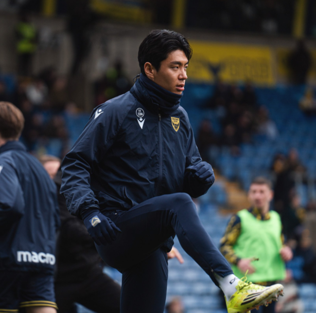 전진우, 옥스포드 선발 데뷔 후 임팩트 있는 활약