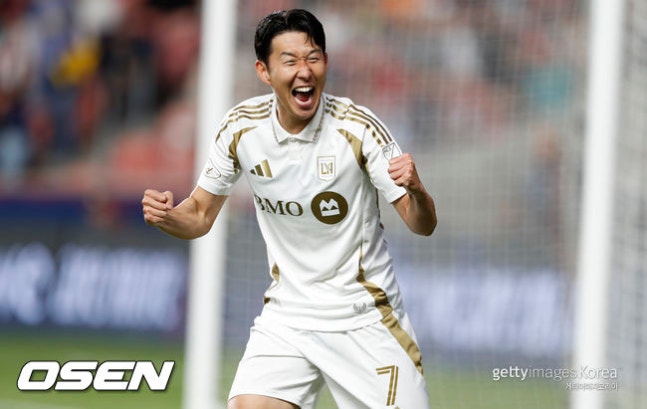 손흥민 미쳤다! 전반전에만 1골 3도움...LAFC, 전반전 5-0으로 마무리