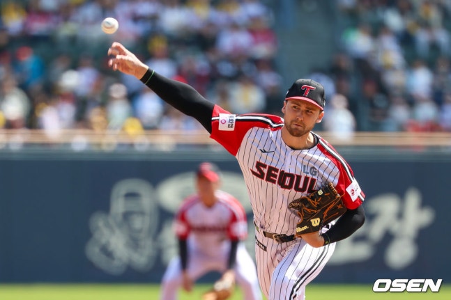 '미쳤다, 승승승승승승승' LG 7연승 거침없다, 톨허스트 무실점 2승...SSG, 실책 4개 자멸→5연패 충격 [잠실 리뷰]