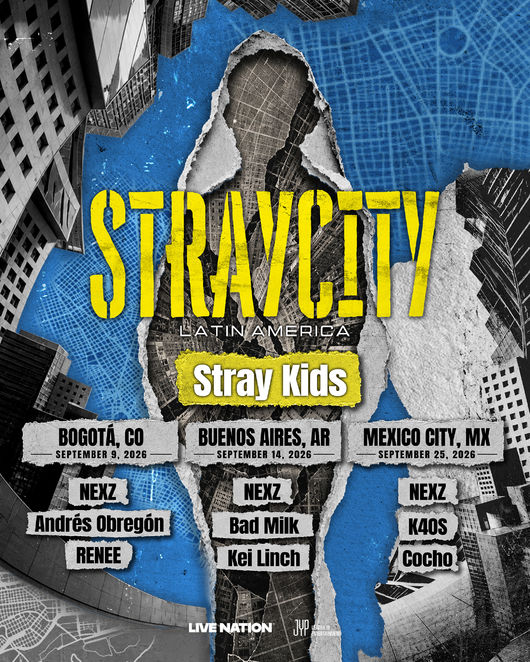 Stray Kids主秀STRAYCITY九月登場  NEXZ助陣拉美三城開唱
