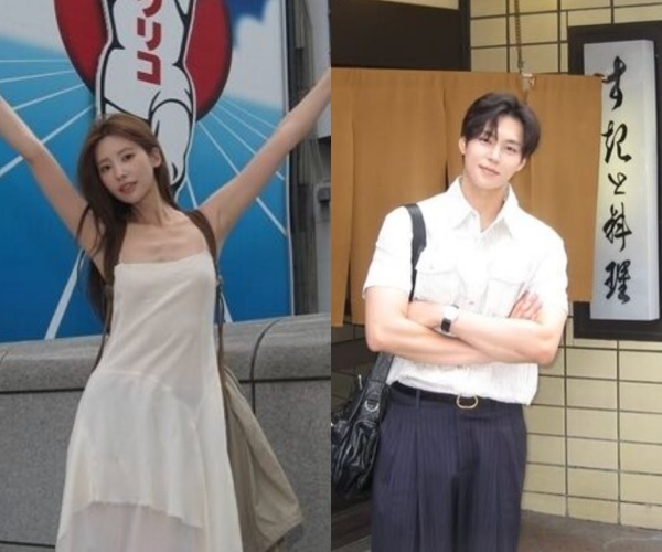 <b>기희현</b><b>이상윤</b>, 오사카서 럽스타?…'CCTV포착' 사진 쿨 공개!