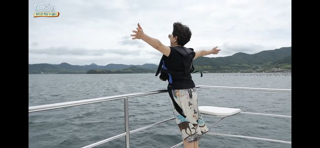 "누가 잡아줘야 돼" <b>박정수</b>, 정을영 생각났나···타이타닉 포즈 취하...