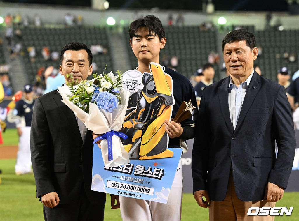 [사진]<b>미스터 올스타</b> 등극한 <b>허인서</b>