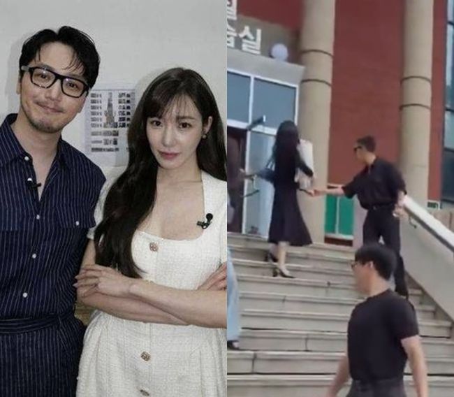Byun Yo-han Makes His First Public Appearance With Tiffany Young After Their Marriage