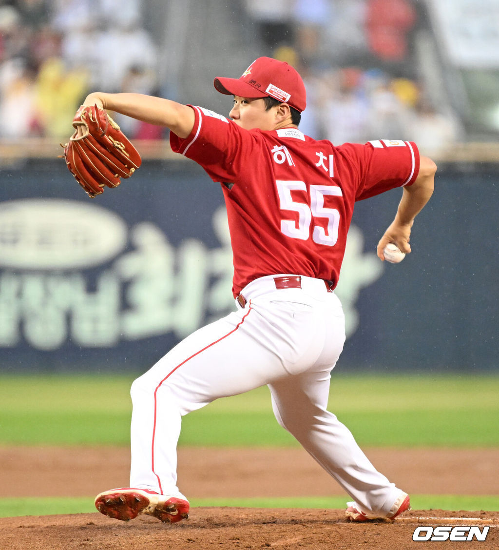 <b>LG</b> 6회 1사까지 노히트로 막히다니…<b>SSG</b>, 김재환 결승 투런 앞세워 5-3 승...