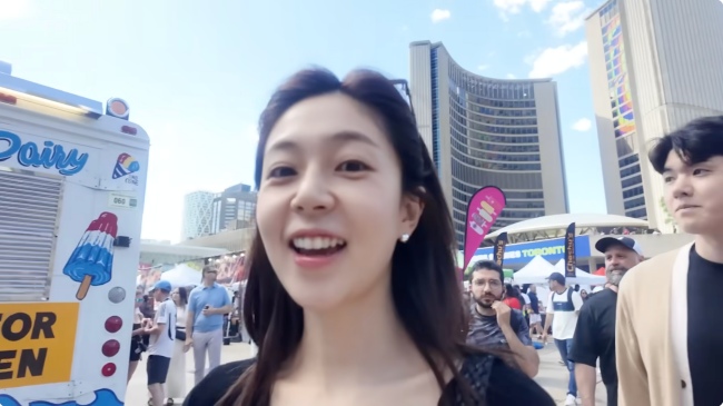<b>백진희</b>, 캐나다 <b>브이로그</b> 男은 <b>예비 남편</b>?..두 달 전부터 티 낸 결혼[Oh!...