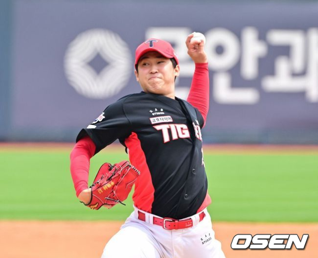 KIA 투수 윤영철 / OSEN DB