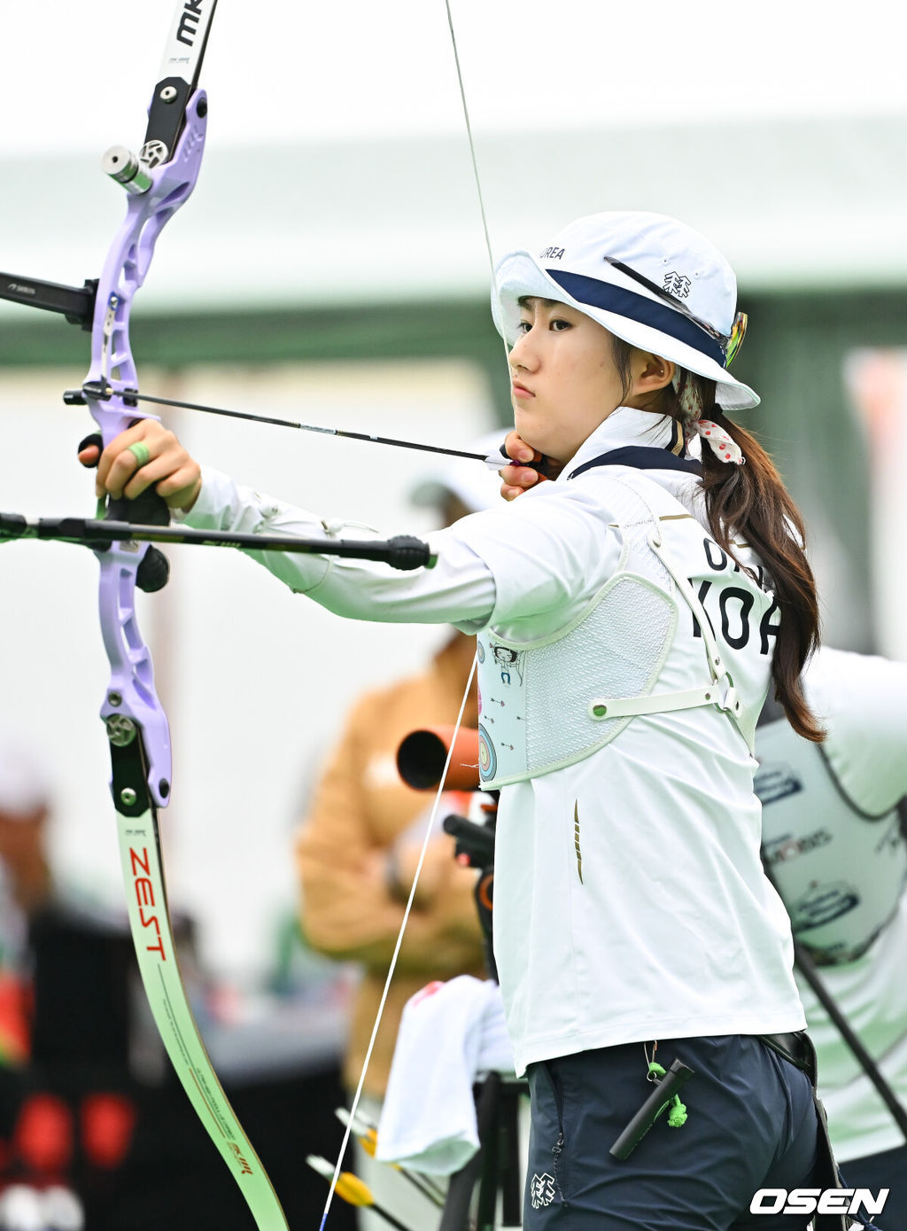 [속보] 텐텐텐! 韓 <b>양궁</b>, '나고야 참사' 일단 막았다...<b>오예진</b>, 女 리커...