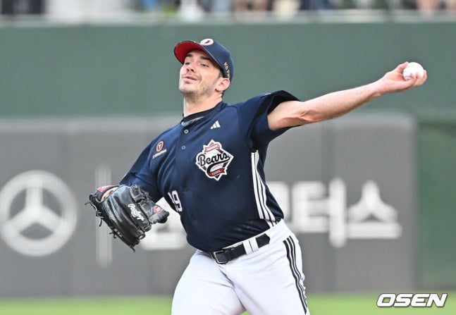 [OSEN=부산, 이석우 기자] 두산 베어스 잭로그 061 2025.07.10 / foto0307@osen.co.kr