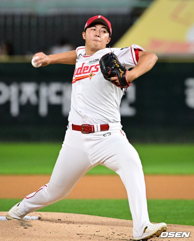 SSG 랜더스 김민준. /OSEN DB