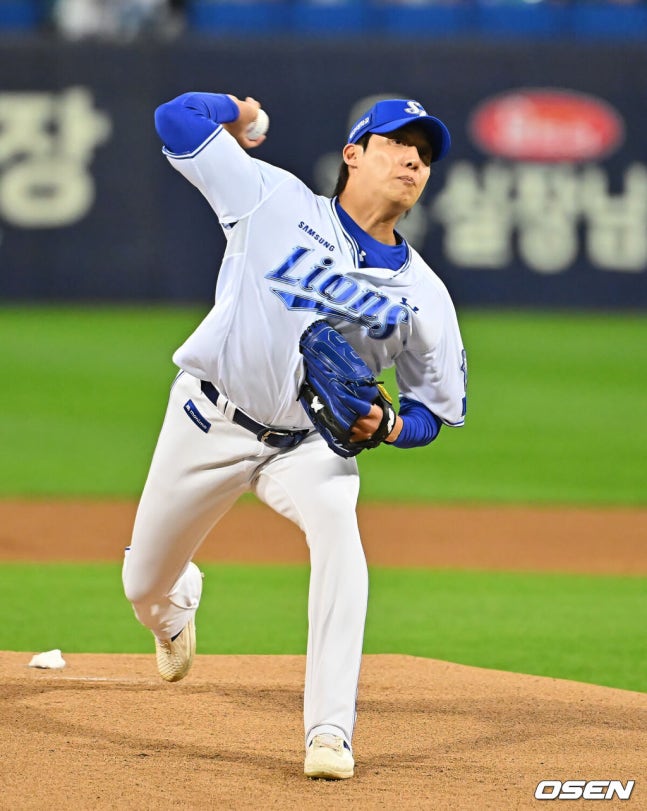 [OSEN=대구, 이석우 기자] 삼성 라이온즈 원태인 044 2026.10.01 / foto0307@osen.co.kr