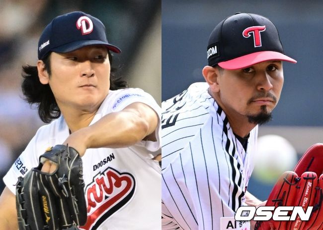 '2차전 가자' 두산 곽빈 VS '여기서 끝낸다' LG 카라스코, <b>와일드카드</b> 결...