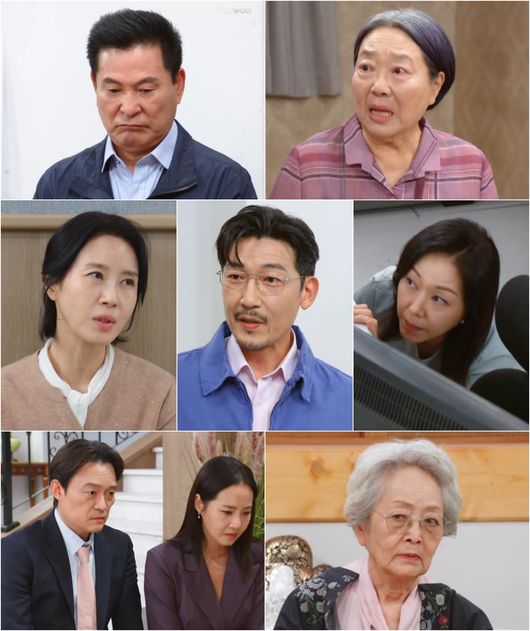 KBS1日々ドラマ「ママが狂った」の出演者たち。ヤン・ヒギョンとイ・ハンウィの劇中場面を含む