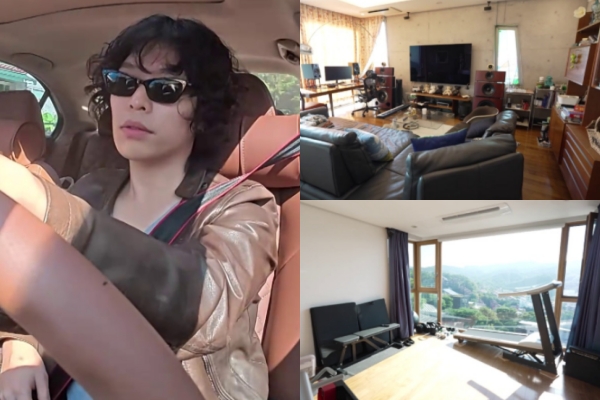 MBC番組の予告写真。車を運転するイ・チャンヒョクと、兄妹が暮らすシェアハウスの室内。