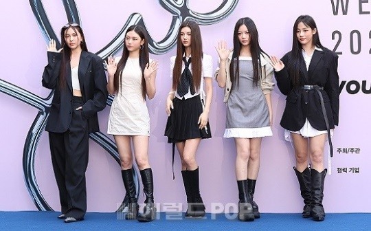 뉴진스, 전속계약해지 긴급 기자회견 개최