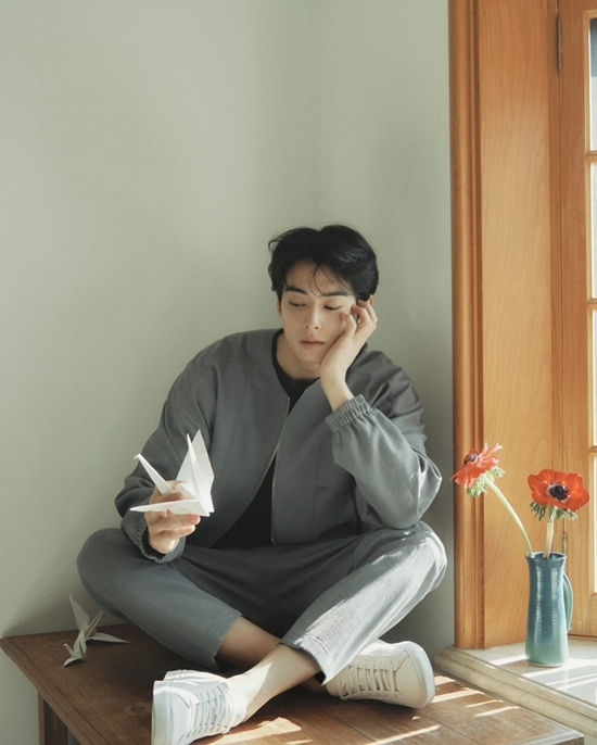 차은우 인스타 화보 촬영 현장 비하인드컷!!