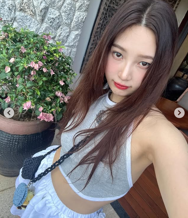 Joy lovely in sporty look