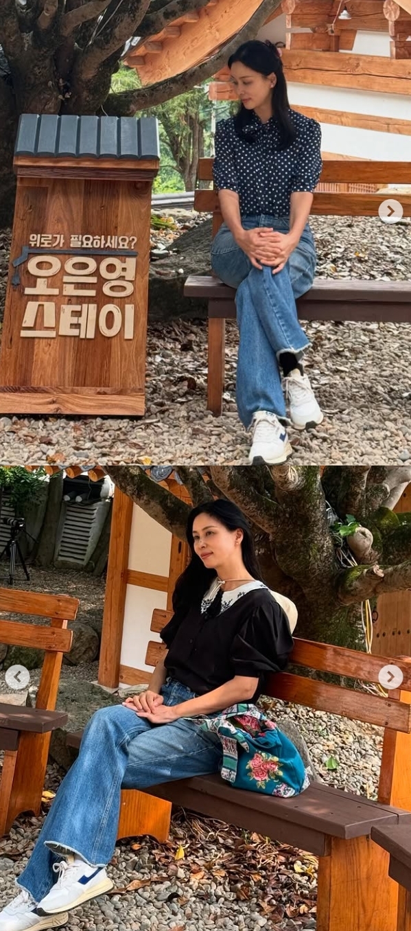 ‘<b>장동건</b>’ <b>고소영</b>, 미모가 힐링..멀리서 봐도 뚜렷한 이목구비