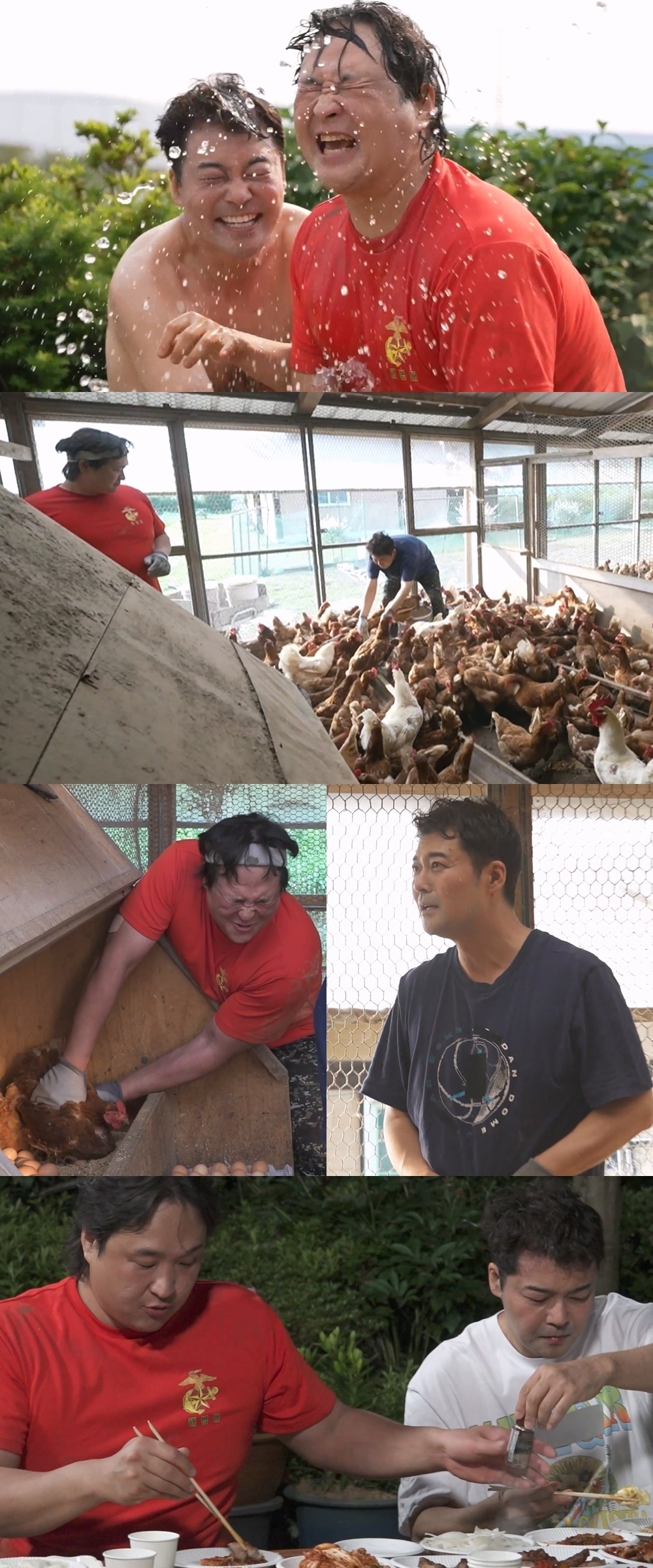 <b>전현무</b>X<b>구성환</b>, 웃통 벗고 <b>초밀착</b>(?) 냉수 샤워..충격의 현장 공개(‘나...