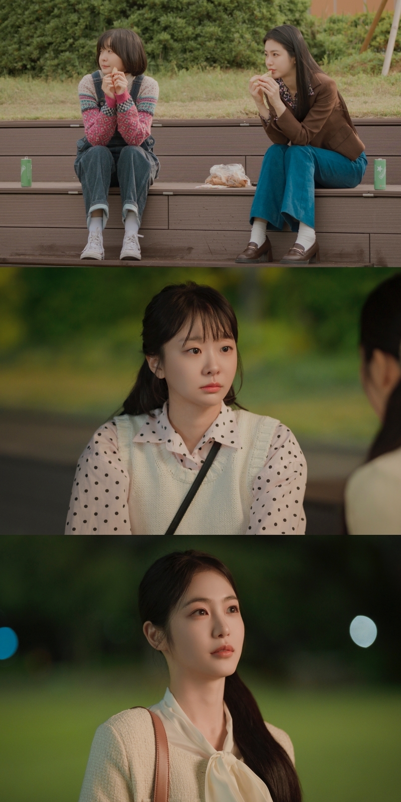 ‘<b>백번의 추억</b>’ 김다미X신예은, 진짜 속마음 고백할까…착해서 짠한 삼...