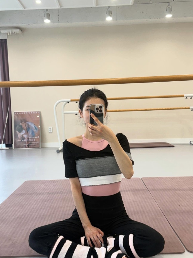 발레복도 너무 예쁘게 소화하는 우아한 수지님