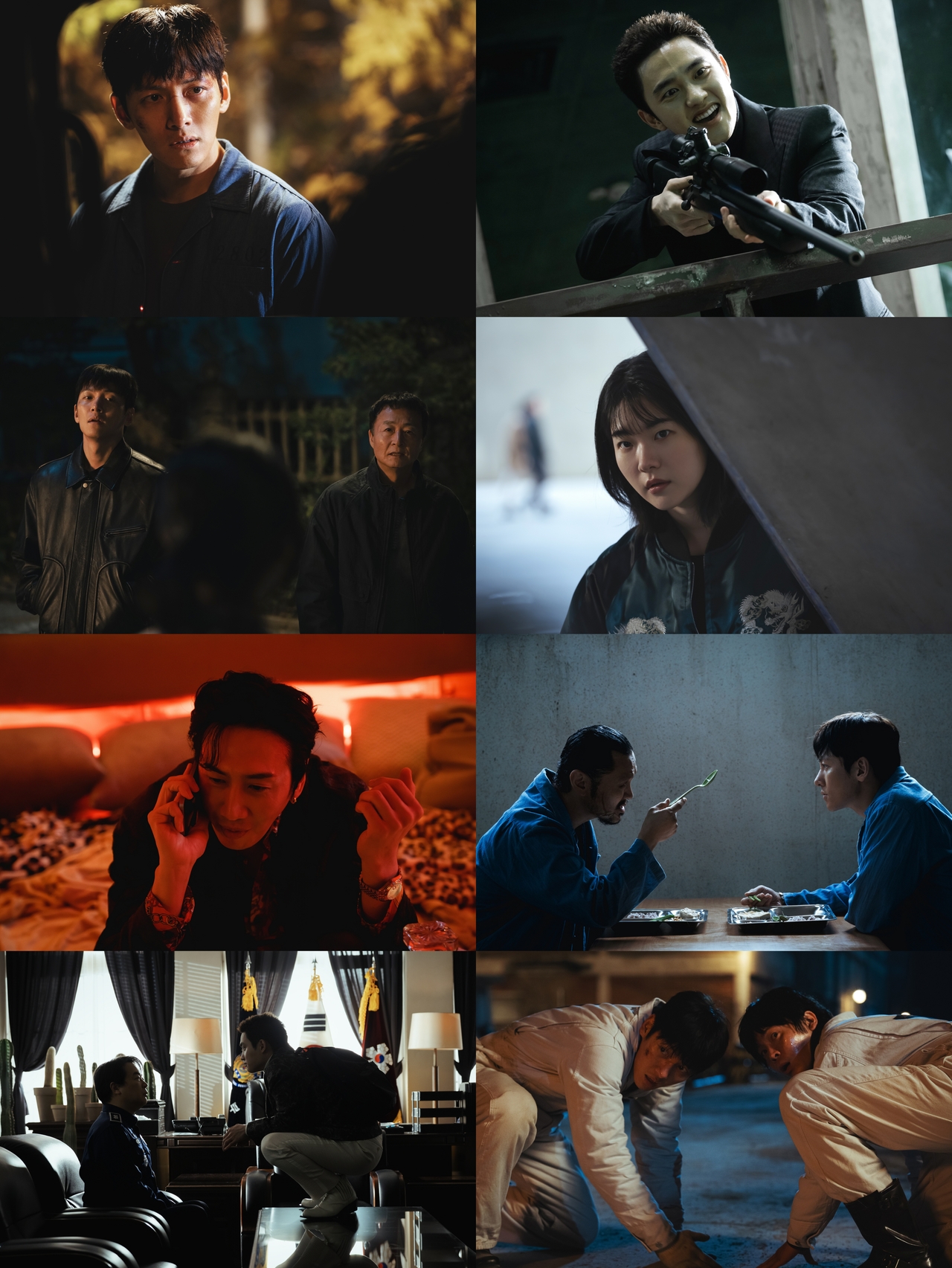 지창욱vs<b>도경수</b>, 복수의 카타르시스 <b>폭발</b>..치열한 순간 담은 스틸 공개...