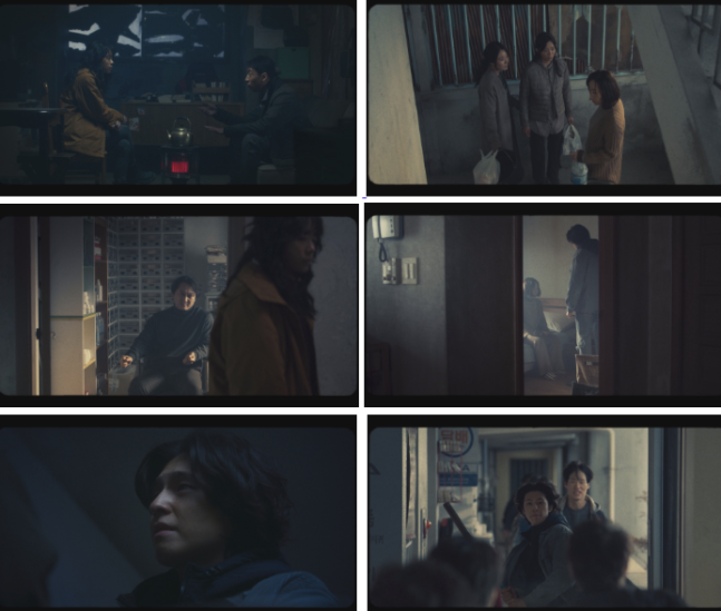 Concrete Market cast characters in dramatic confrontation