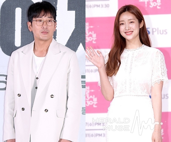 [뮤즈이슈]하정우♥차정원, 공개열애 시작..‘50세 전 결혼’ 바람 현실 되나