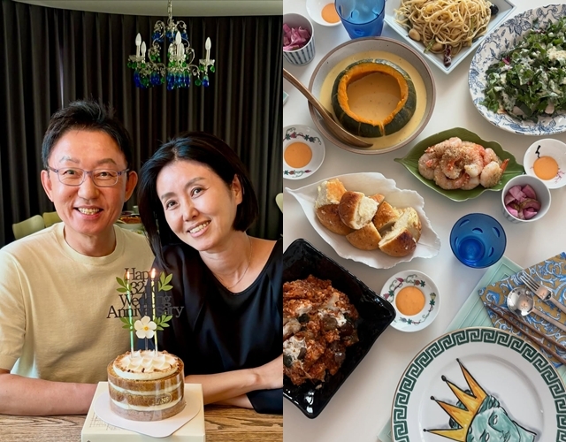 ‘손범수’ <b>진양혜</b>, 며느리 위해 진수성찬 뚝딱..이런 시어머니 또 있...