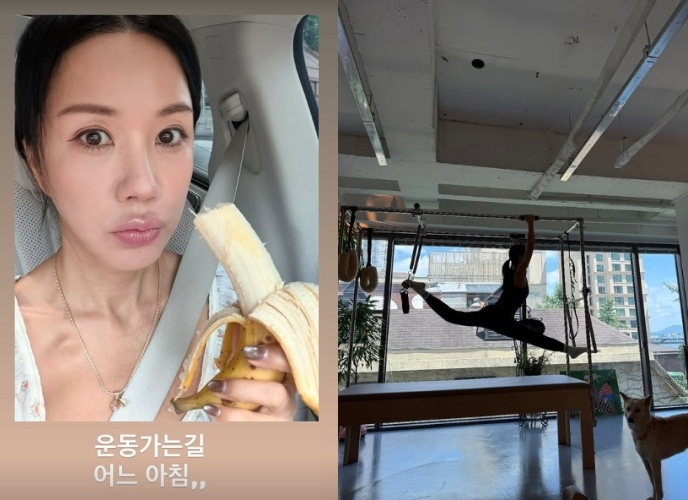 ‘56세’ <b>엄정화</b>, 영화 개봉 앞두고 운동 열정..바나나 하나 먹어 충격