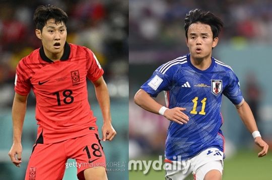 世界杯“8强赛韩国vs日本？令人紧张，也令人期待。