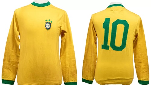 贝利最后的巴西制服 拍卖会出来 价格是多少？