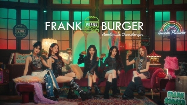 (여자)아이들, 프랭크버거 첫 TV 광고 <b>온에어</b>