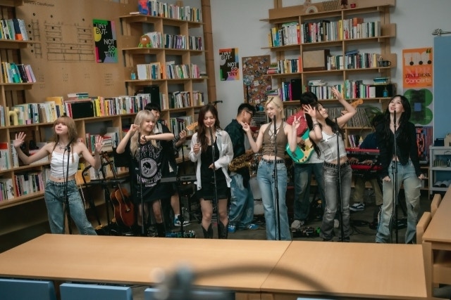 thumbnail for NMIXX Makes History as First K-Pop Girl Group on NPR Music's Main YouTube Channel