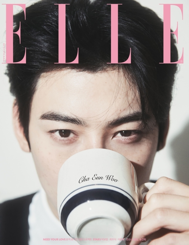 Cha Eun-woo pictorial, handsome even with freckles
