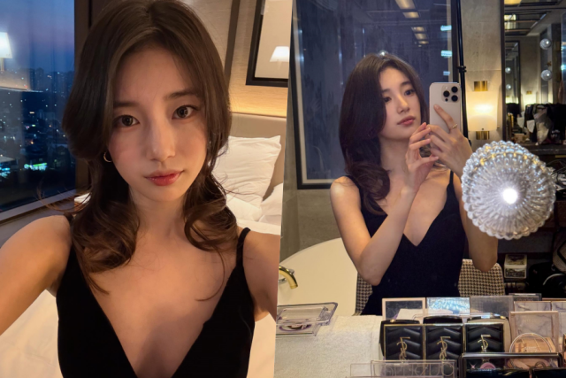 수지, 몰라보게 야위었네…과감한 노출 '소멸 직전'