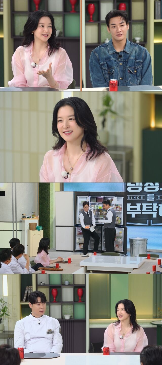'쌍둥이맘' <b>이영애</b>, <b>냉장고</b> 열어보니…<b>유기농</b> 식재료 우르르 "우리집 파...