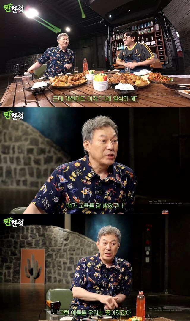 <b>김갑수</b>, <b>BTS</b> 진 인사성에 반했다…"교육 잘 받았구나" 칭찬